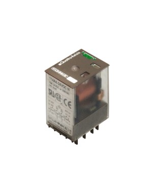 KUHNKE - 114A4-24VDC-N. Relé de tipo Industrial 24Vdc. 4 contactos conmutados (10A)