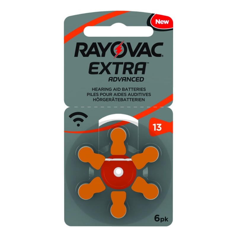 RAYOVAC - 13ZA. Batterie zink-luft (hörgeräte) im knopfzelle-Format. 1,4Vdc .