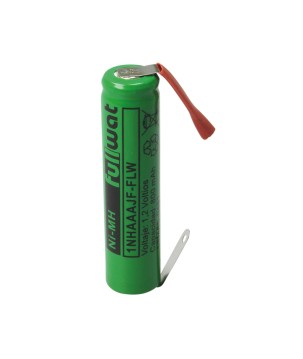 FULLWAT - 1NHAAAJF-FLW. Ni-MH cylindrical rechargeable battery. AAA model . 1,2Vdc / 2,2Ah