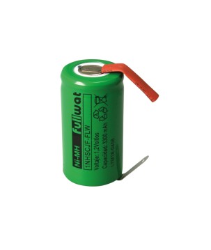 FULLWAT - 1NHSCJF-FLW. Wiederaufladbare Batterie (Akku) zylindrisch von Ni-MH. Modell SC . 1,2Vdc / 3,300Ah
