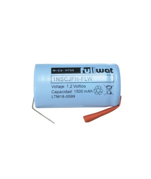 FULLWAT - 1NSCJFH-FLW. Bateria recarregável em formato  cilíndrica de Ni-Cd. Modelo SC . 1,2Vdc / 1,500Ah