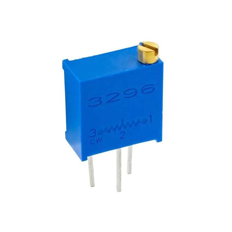 TRIMMER - 3296Y501. Potentiometer líneal multivuelta of 0,5W  and 0,5KΩ