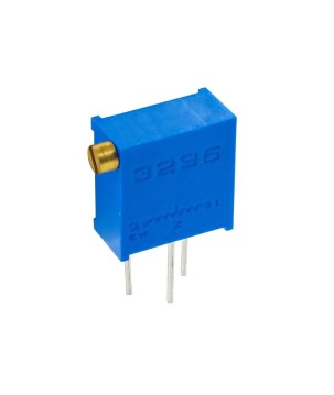 TRIMMER - 3296Z100. Potentiometer líneal multivuelta of 0,5W  and 0,01KΩ