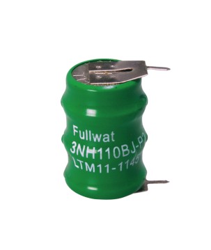 FULLWAT - 3NH110BJP2. Bateria recarregável em formato  pack de Ni-MH. 3,6Vdc / 0,110Ah