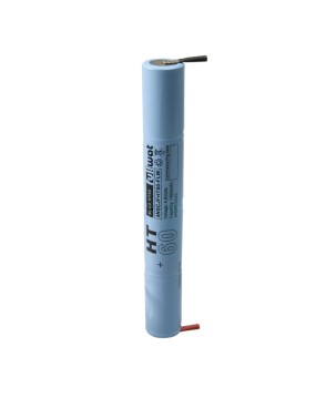 FULLWAT - 4NSCJFHT60-FLW. Wiederaufladbare Batterie (Akku) pack von Ni-Cd. 4,8Vdc / 1,500Ah