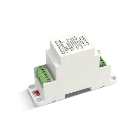 EUCHIPS - AMPLEX-3CV-DIN. Amplificador de potencia de  12 ~ 24Vdc. PWM - 3 canal(es) x 5A