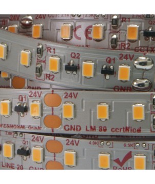 FULLWAT - CCTX-2835-BH97-2X. Professional LED strip. 2700K  - Extra-warm white - 24Vdc - 2010 Lm/m - IP20