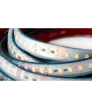 FULLWAT - CCTX-2835-BN-2WX. Professional LED strip. 4000K  - Natural white - 24Vdc - 2475 Lm/m - IP67