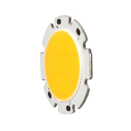 FULLWAT - COB-3W-4K0-D28. Diode LED Blanc neutre / 3800 ~ 4200K type "COB circulaire". 10Vdc / 0,300A