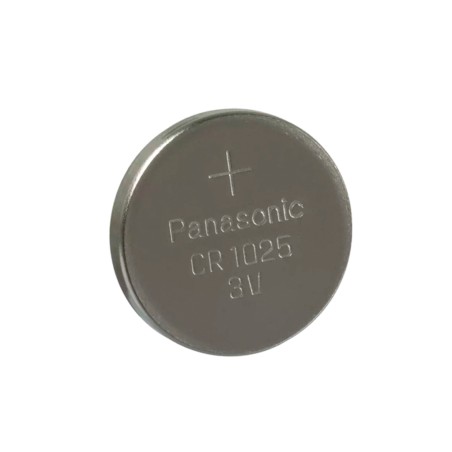 PANASONIC -  CR1025.  Pilha de lítio  em formato botão / CR1025. 3Vdc 