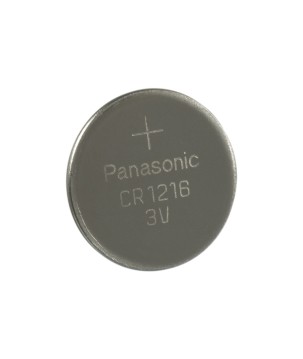 PANASONIC - CR1216. Pila de litio en formato botón / CR1216. 3Vdc