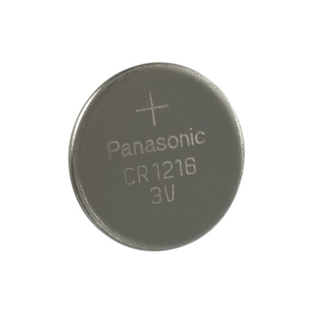 PANASONIC -  CR1216.  Pilha de lítio  em formato botão / CR1216. 3Vdc 