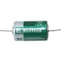 EEMB - CR14250BL-AX. cylindrical  Lithium battery of Li-MnO2. Modell CR14250. 3Vdc / 0,900Ah