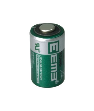 EEMB - CR14250BL-N. Pile de lithium cylindrique de Li-MnO2. Modèle CR14250. 3Vdc / 0,900Ah