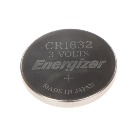 ENERGIZER -  CR1632E.  Pilha de lítio  em formato botão. 3Vdc 