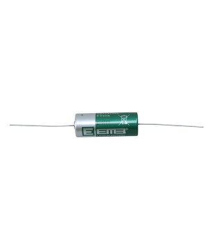 EEMB - CR17450BL-AX.Bateria de lítio cilíndrica de Li-MnO2. Modelo CR17450. 3Vdc / 2,400Ah