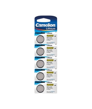 CAMELION -  CR2025CA.  Pilha de lítio  em formato botão / CR2025. 3Vdc 