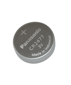 PANASONIC - CR2477.  Pila de litio   in formato botonne. 3Vdc
