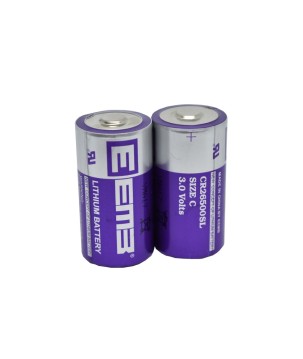 EEMB - CR26500SL.Bateria de lítio cilíndrica de Li-MnO2. Modelo CR26500. 3Vdc / 5,000Ah