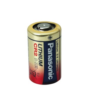 PANASONIC - CR2P-NE. cylindrical  Lithium battery of Li-MnO2. Modell CR2. 3Vdc / 0,750Ah