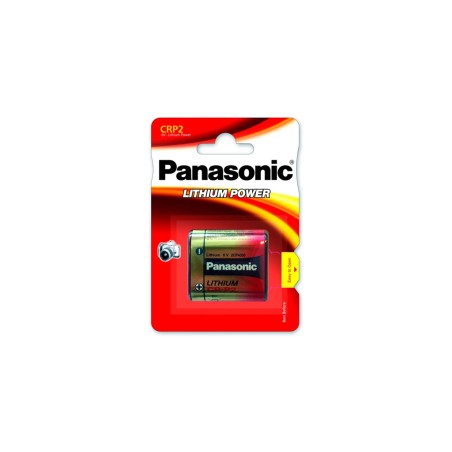 PANASONIC - CRP2P-NE.Bateria de lítio prismatica | frasco de Li-MnO2. Modelo CR-P2. 6Vdc / 1,400Ah