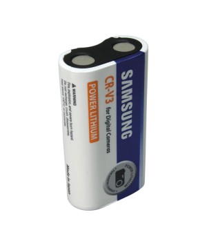 SAMSUNG - CRV3S.Bateria de lítio prismatica | frasco de Li-MnO2. Modelo CR-V3. 3Vdc / 2,700Ah