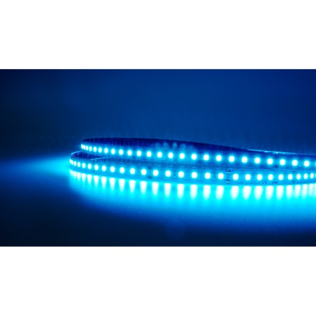 FULLWAT - DECCOR-2835-B4-2X. Striscia LED bianchi speciali.25000K- Azzurro- 24Vdc- 444 Lm/m