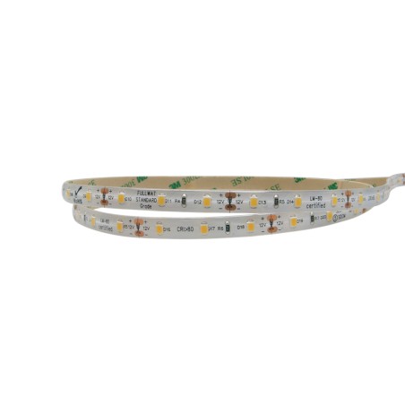 FULLWAT -  DOMOX-2835-BH-001WP. Fita LED  normal. Branco extra quente- 3100K- 12Vdc- 420 Lm/m- IP54