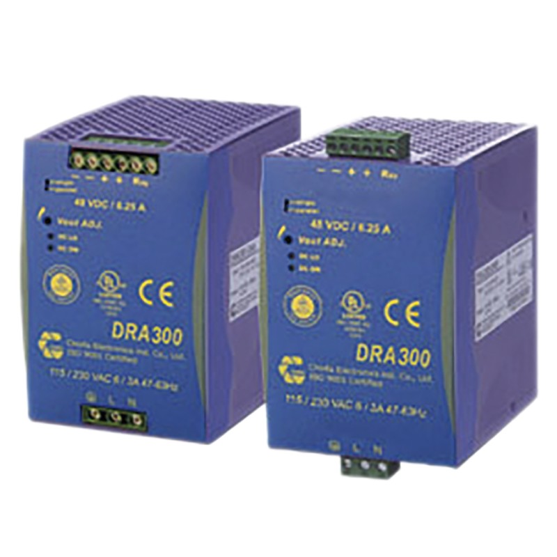 FULLWAT - DRA300-24A. 300W switching power supply, 115 ~ 230  Vac - 24Vdc / 12,5A
