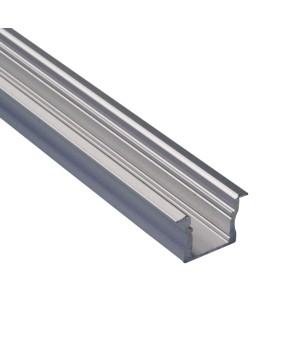 FULLWAT - ECOX-15E-2. Aluminum profile  for recessed mounting. Anodized.  2000mm