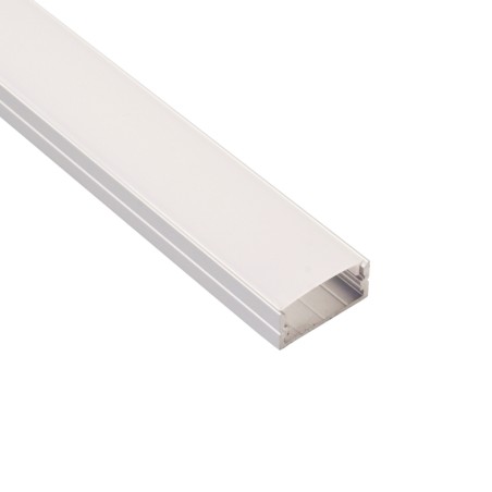 FULLWAT - ECOXG-108S-2. Aluminum profile  for surface mounting. Anodized.  2000mm