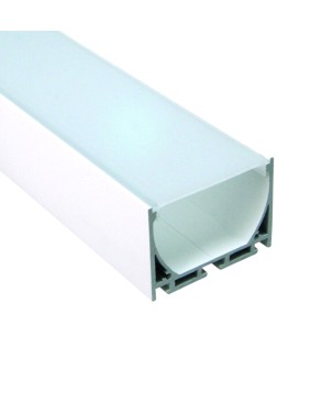 FULLWAT - ECOXG-50S-2-BL.  Profil de surface en aluminium  blanc - 2000mm - IP40