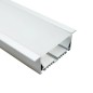 FULLWAT - ECOXG-70E-2. Aluminum profile  for recessed mounting. Anodized.  2000mm