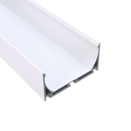FULLWAT - ECOXG-70S-2-BL. Perfil de aluminio de superficie blanco - 2000mm - IP40