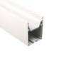  FULLWAT - ECOX-LUM-2-BL. Profilo in alluminio di  superficie   bianco  2000mm