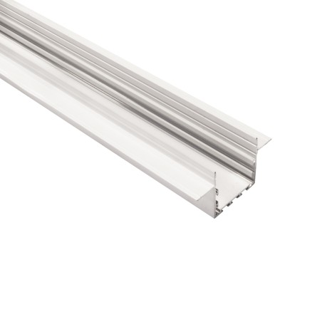  FULLWAT - ECOX-LUM2E-3-BL-LZO. Profilo in alluminio di  incasso   bianco   stile per cartongesso.  3000mm
