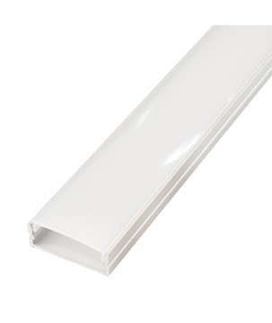 FULLWAT - ECOXM-10S-2D. Aluminum profile  for surface mounting. Anodized.  2000mm