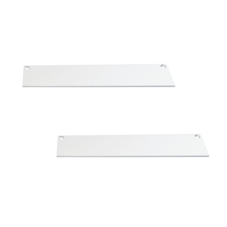 FULLWAT - ECOXM-150S-2D. Aluminum profile  for surface | suspended mounting. Anodized.  2000mm