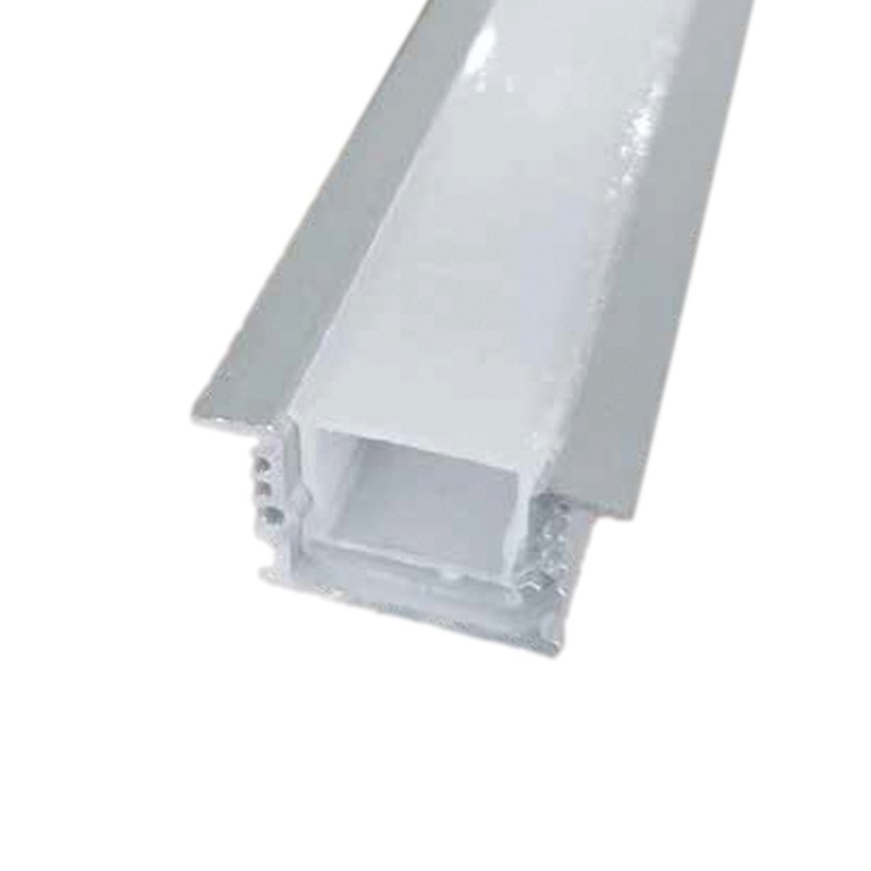 FULLWAT - ECOXM-15EW-2D. Perfil de aluminio empotrable anodizado - 2000mm - IP40