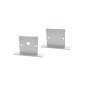 FULLWAT - ECOXM-35E2-2D. Aluminum profile  for recessed mounting. Anodized.  2000mm