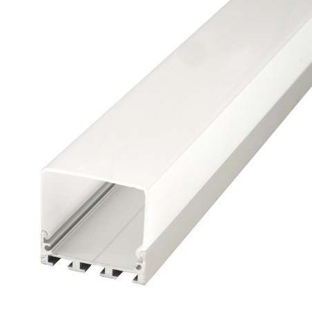 FULLWAT - ECOXM-42-2D. Aluminum profile  for surface | suspended mounting. Anodized.  2000mm