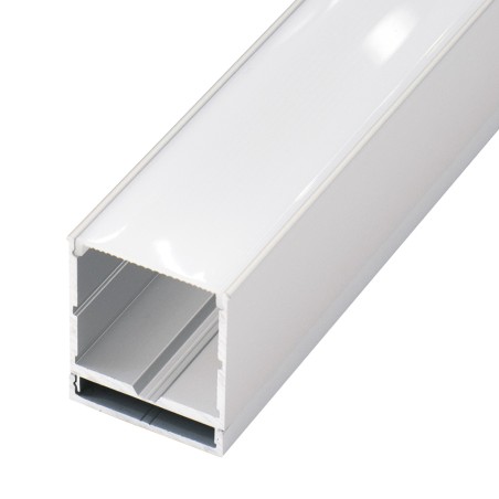 FULLWAT - ECOXM-42S-2D. Aluminum profile  for surface | suspended mounting. Anodized.  2000mm