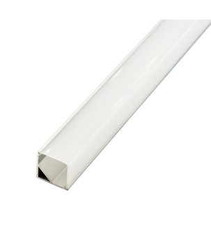 FULLWAT - ECOXM-45A-2D. Aluminum profile  for corner mounting. Anodized.  2000mm