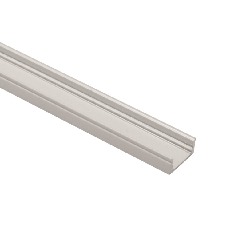 FULLWAT - ECOXM-7S-BL-2D. Aluminum profile  for surface mounting. White.  2000mm