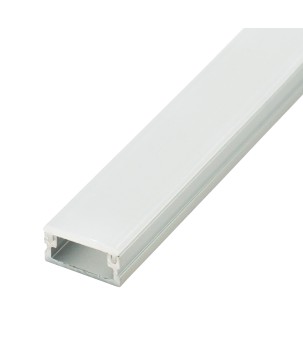 FULLWAT - ECOXM-7SW-2D. Aluminum profile  for surface mounting. Anodized.  2000mm