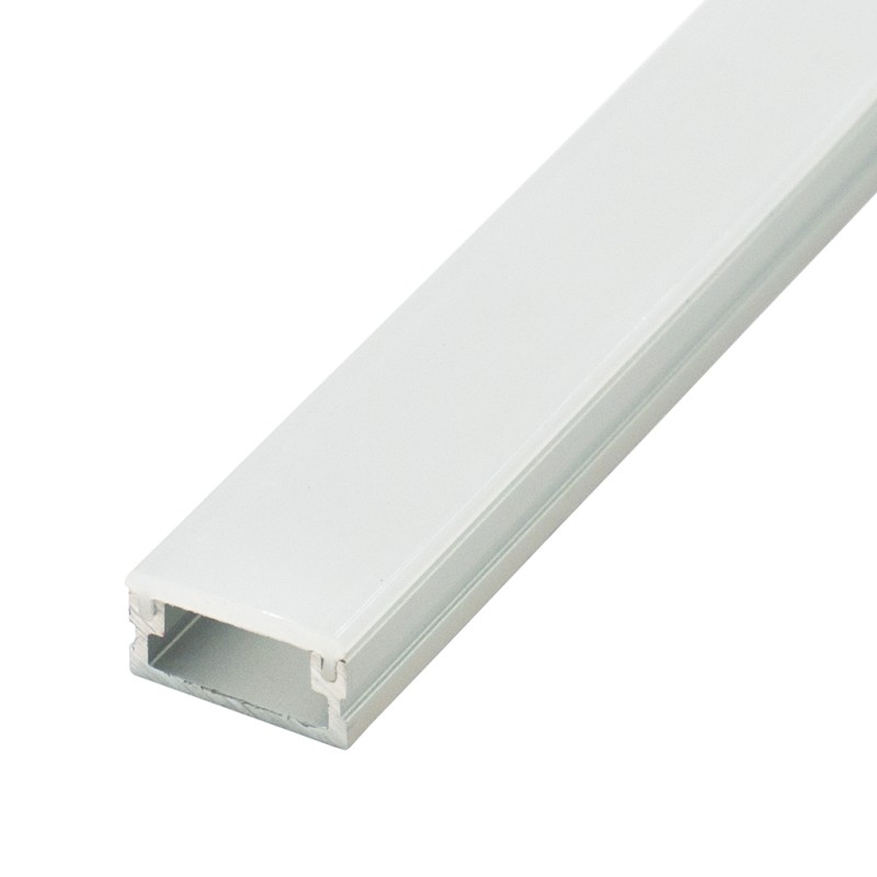 FULLWAT - ECOXM-7SW-2D. Aluminum profile  for surface mounting. Anodized.  2000mm