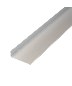  FULLWAT - ECOXM-ELL-2D. Profilo in alluminio di  piastra piatta   anodizzato  2000mm
