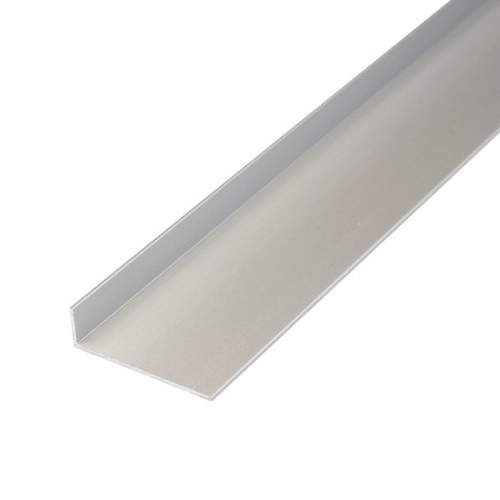 FULLWAT - ECOXM-ELL-2D. Aluminum profile  for flat plate mounting. Anodized.  2000mm
