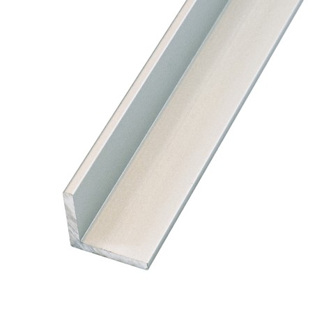 FULLWAT - ECOXM-ESQ-2D. Aluminum profile  for flat plate mounting. Gray. Corner shape. 2000mm