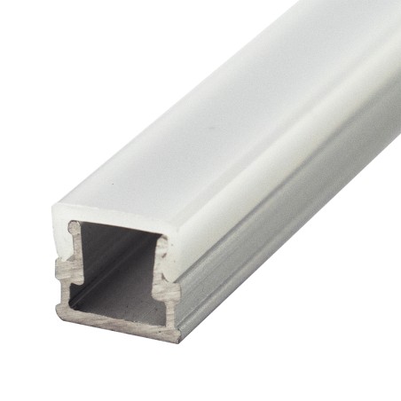 FULLWAT - ECOXM-MINI2-2D. Aluminum profile  for surface mounting. Anodized.  2000mm